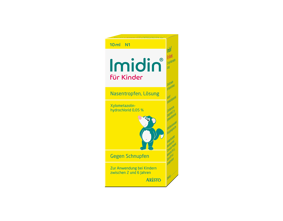 Imidin® für Kinder Nasentropfen 10 ml Packshot 