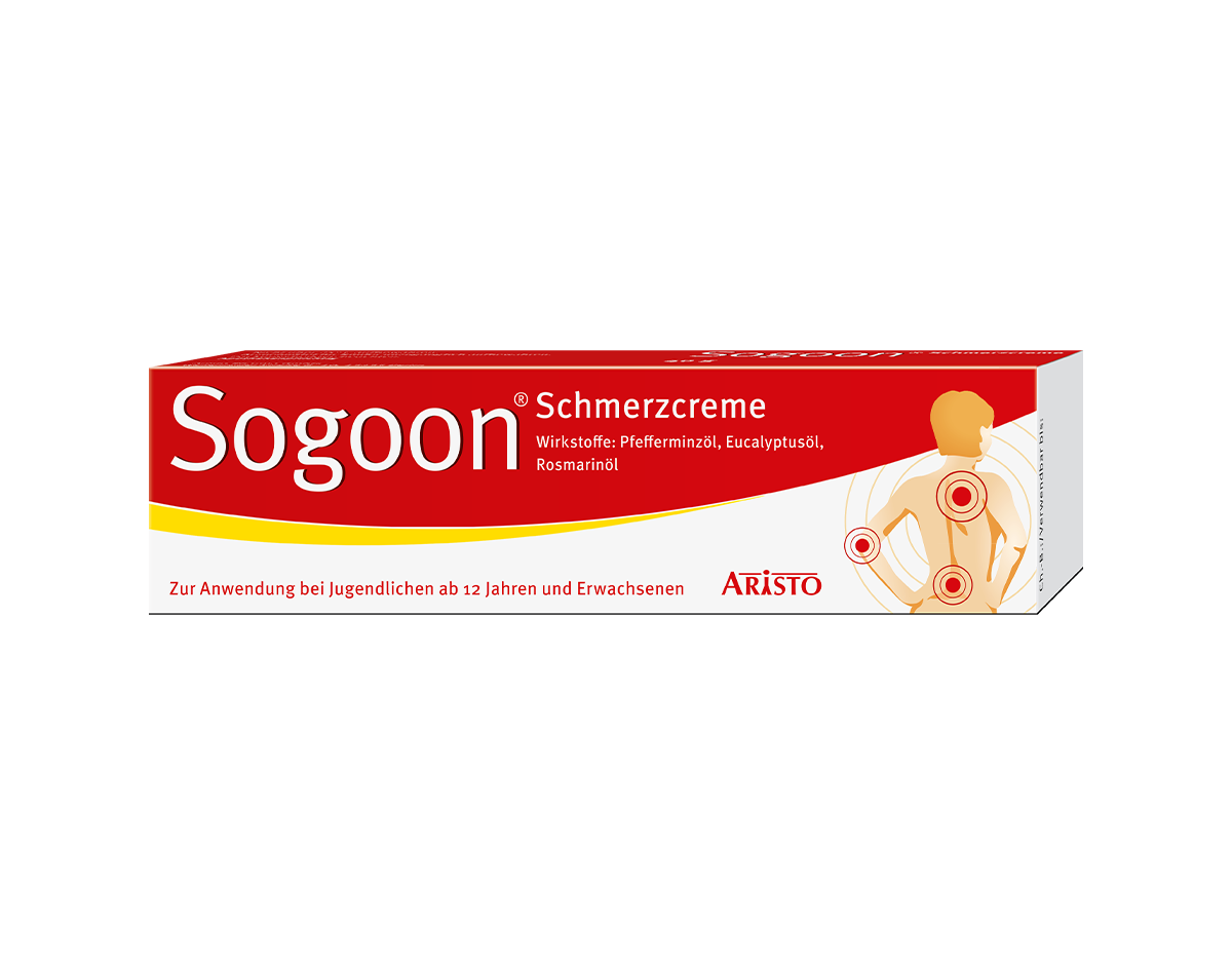 Sogoon® Schmerzcreme Packung